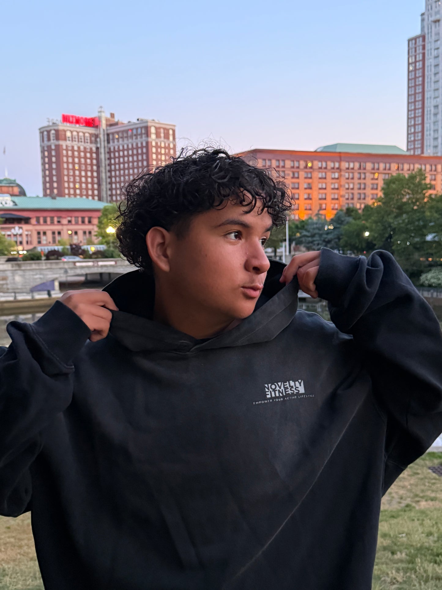 "Manifesting is Real" Heavyweight Oversized Hoodie